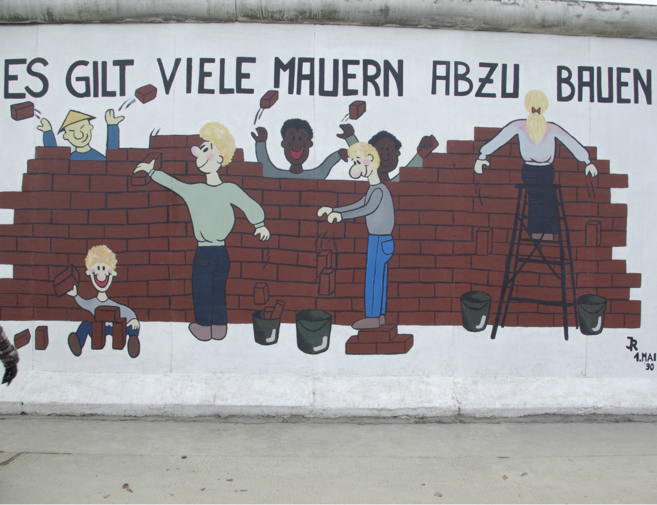 Frühstücksei Woche 25: Abriss der Berliner Mauer